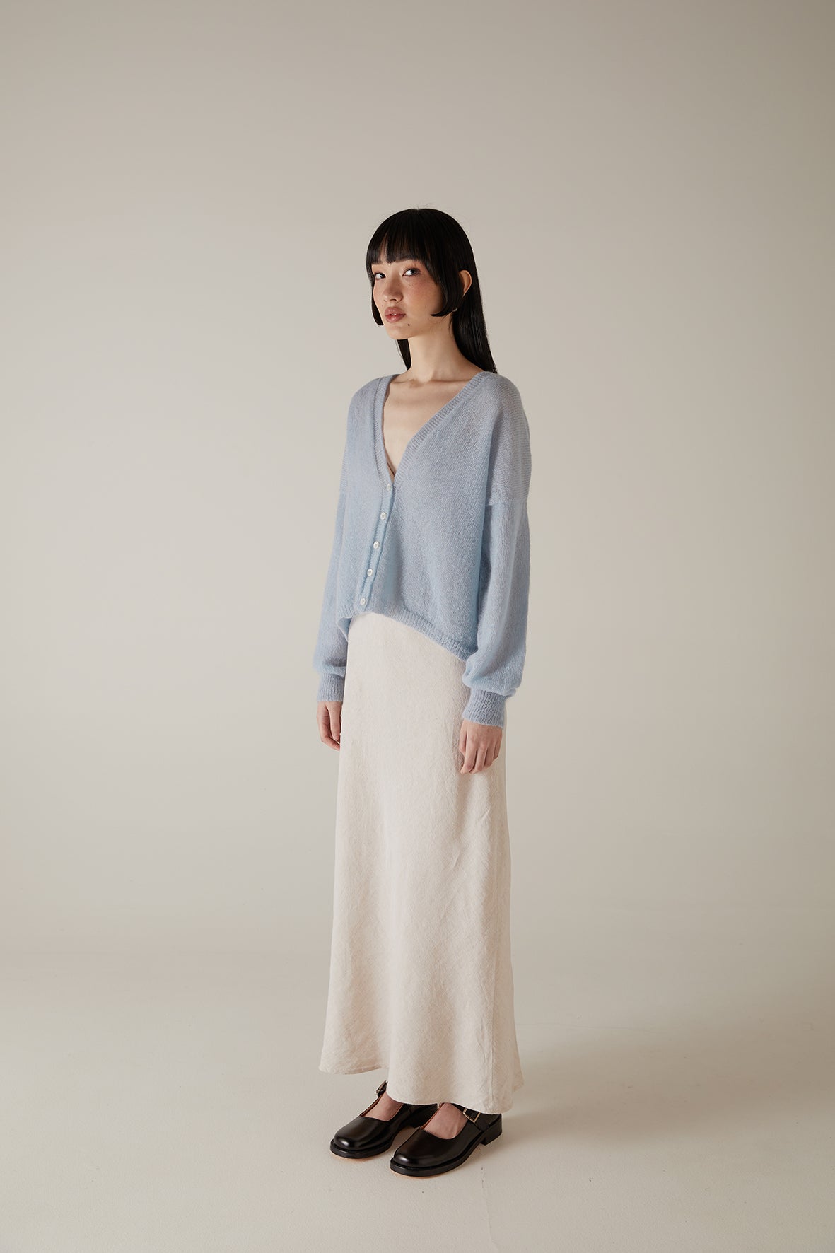 Mist Cardigan - Eggshell Blue – Francie