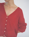 Mist Cardigan - Cherry