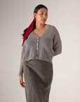 Mist Cardigan - Pearl Grey