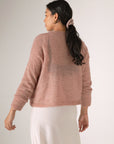 Feather Knit - Dusk Pink