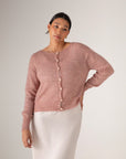 Fleur cardigan - Dusk Pink