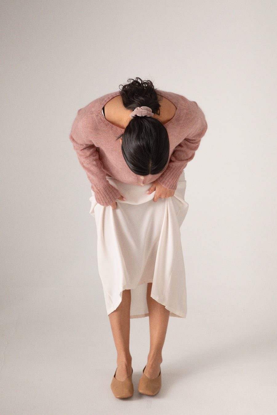 Fleur cardigan - Dusk Pink