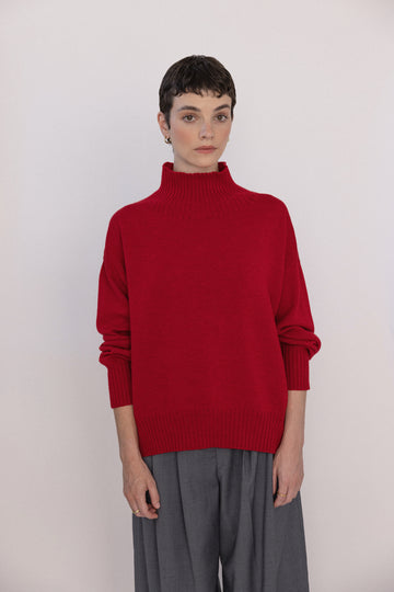 Swoon Knit - Cherry