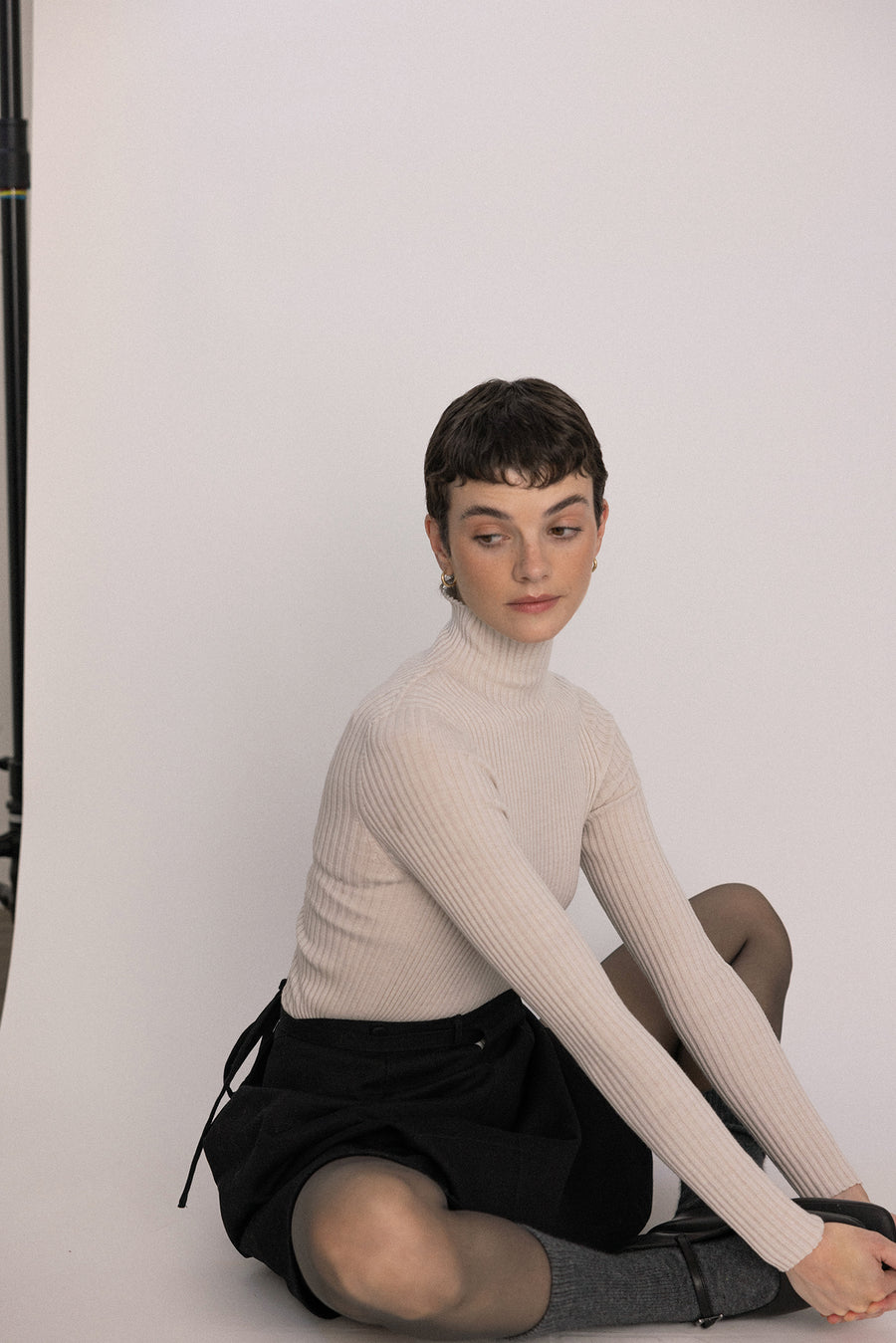 Essence Turtleneck - Ivory