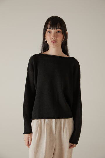 Doll's Jumper - Black