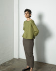 Doll's Jumper - Peridot Green