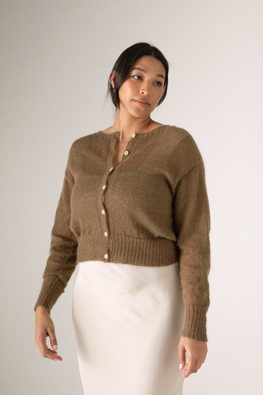 Fleur cardigan - Hazel