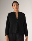 Doll's Reversible Cardigan - Black