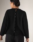 Doll's Reversible Cardigan - Black