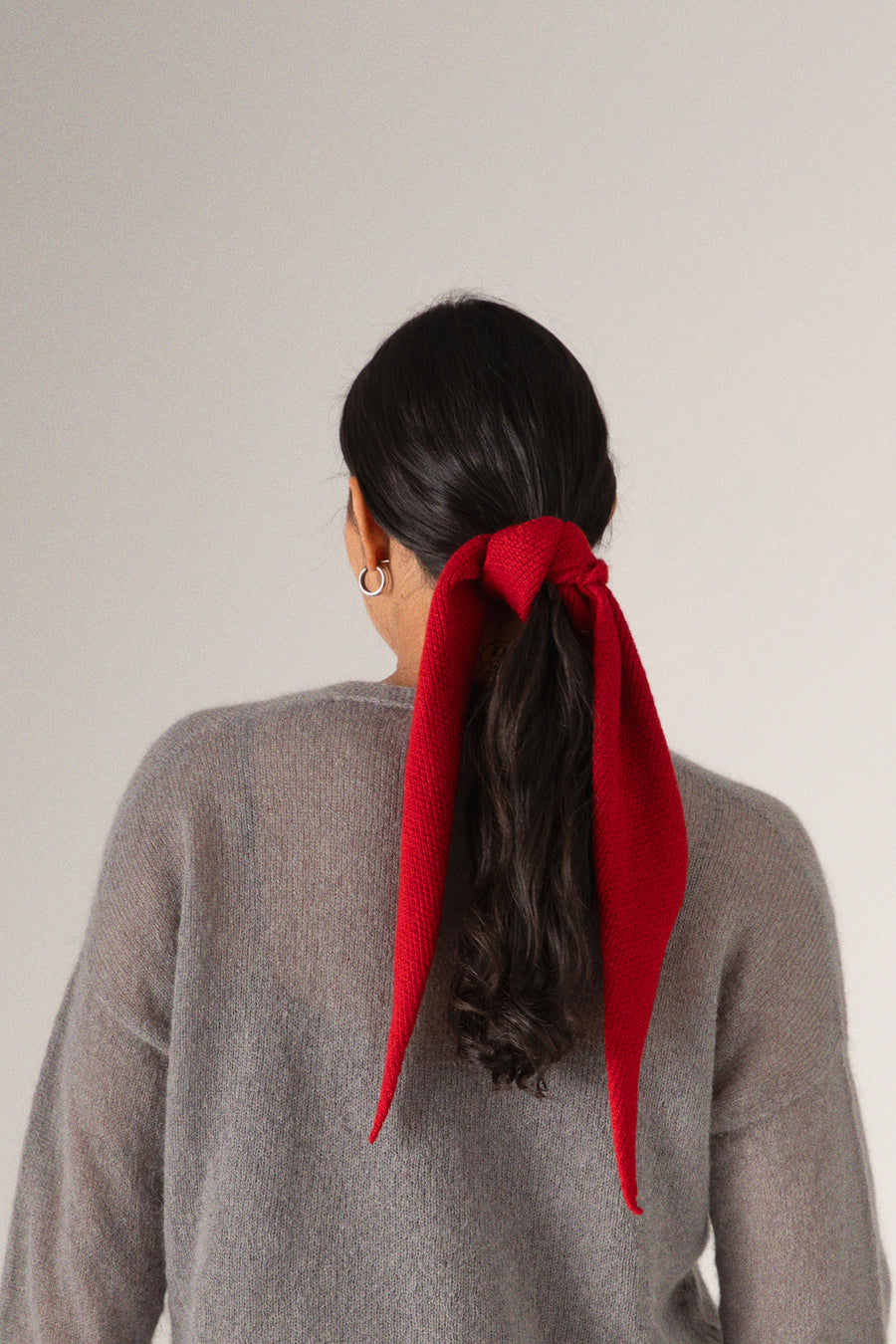 Daisy Scarf - Cherry