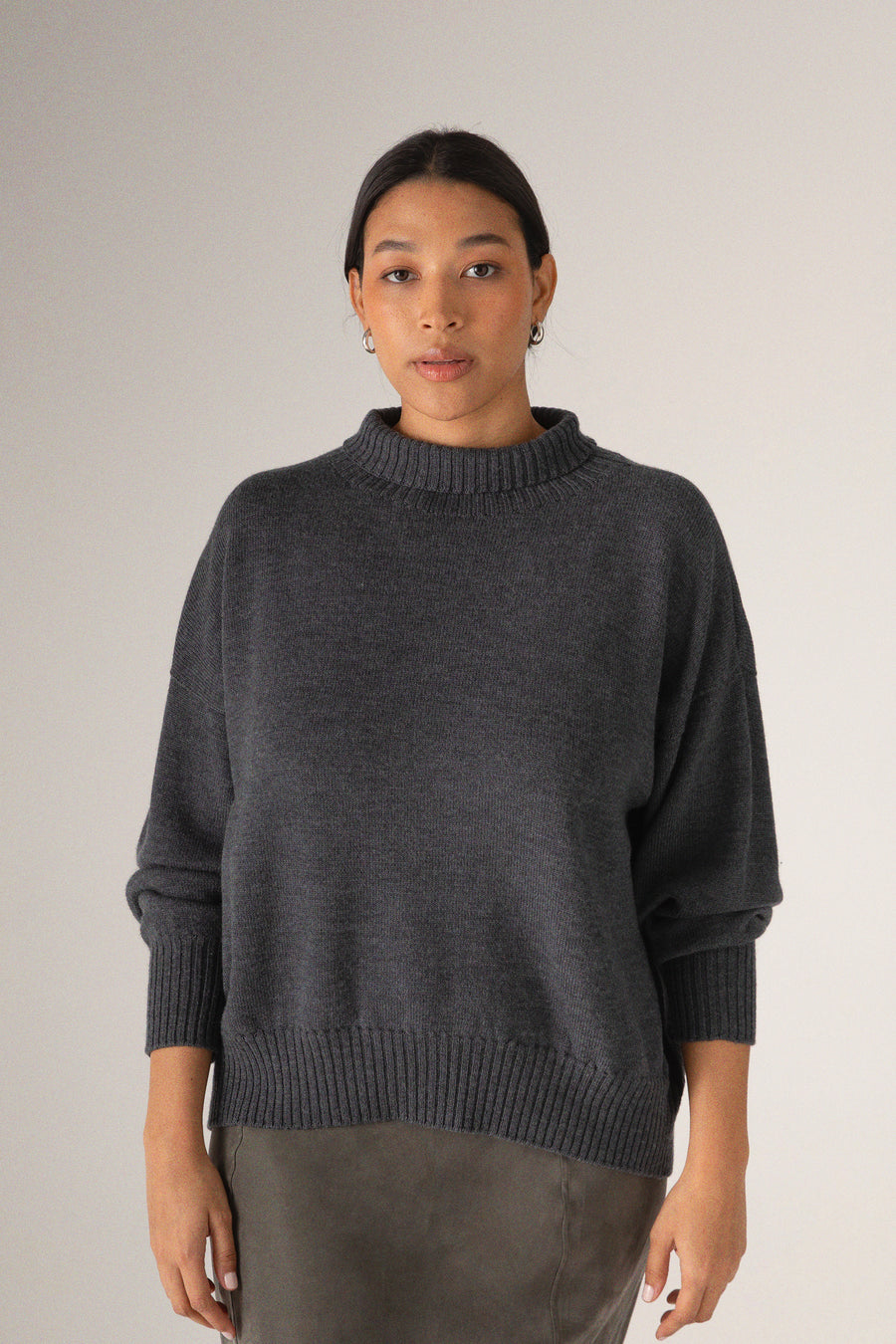 Swoon Knit - Charcoal