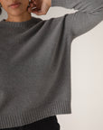 Nimbus Raglan Knit - Granite