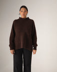 Campfire Raglan Knit - Cocoa