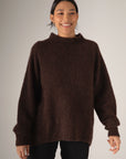 Campfire Raglan Knit - Cocoa