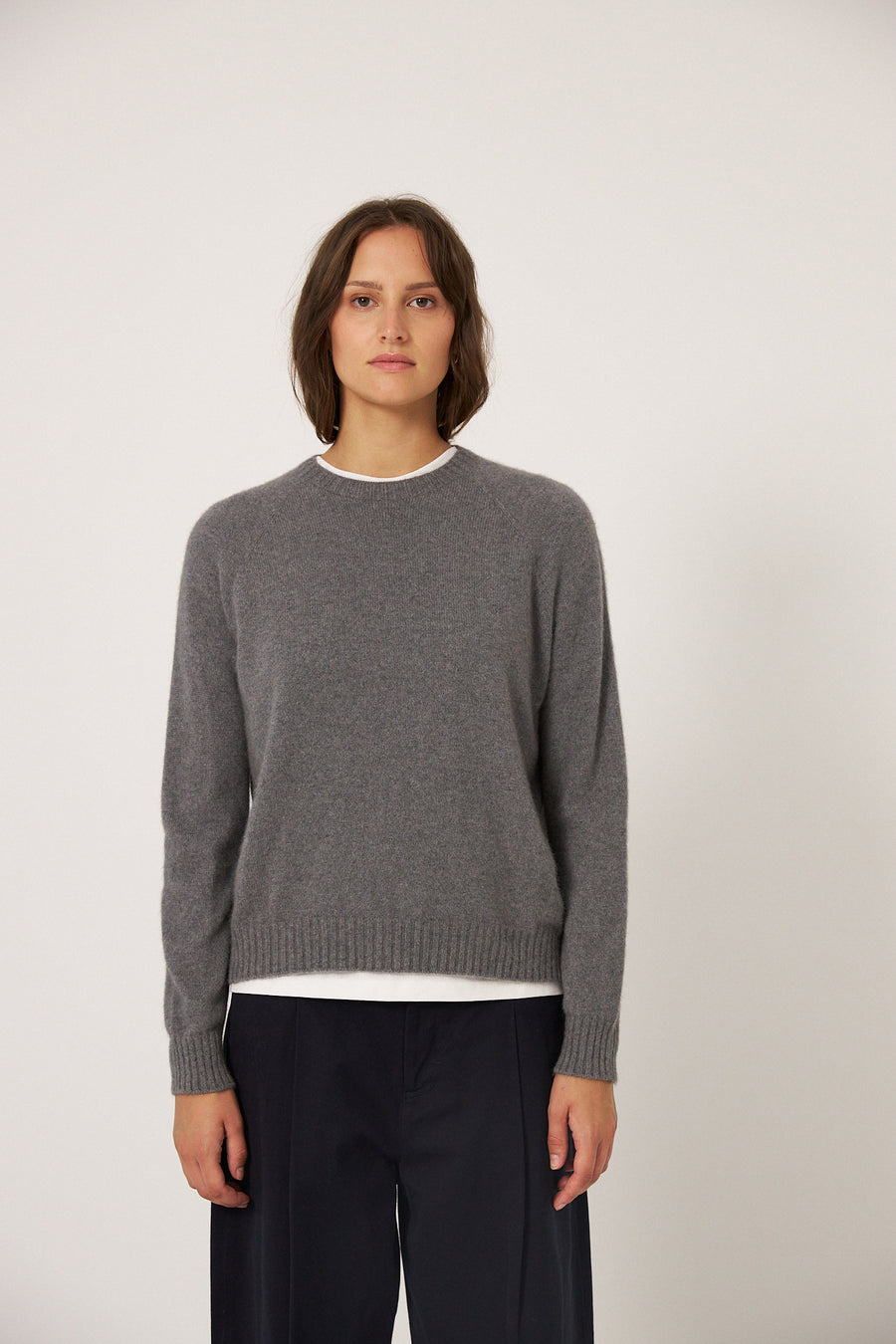 Nimbus Raglan Knit - Granite