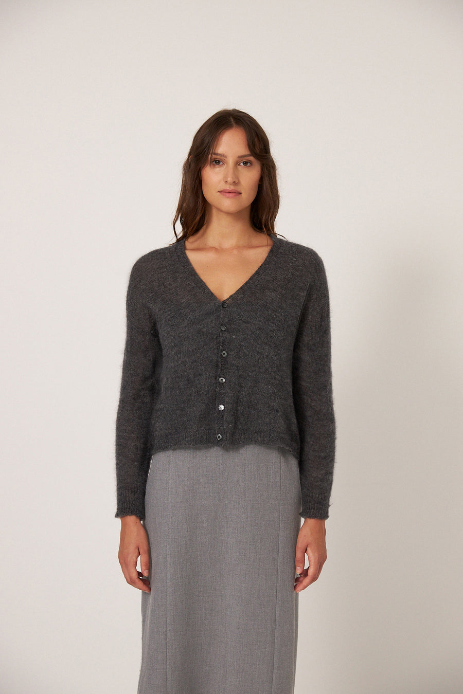 Mist Cardigan - Shadow Grey