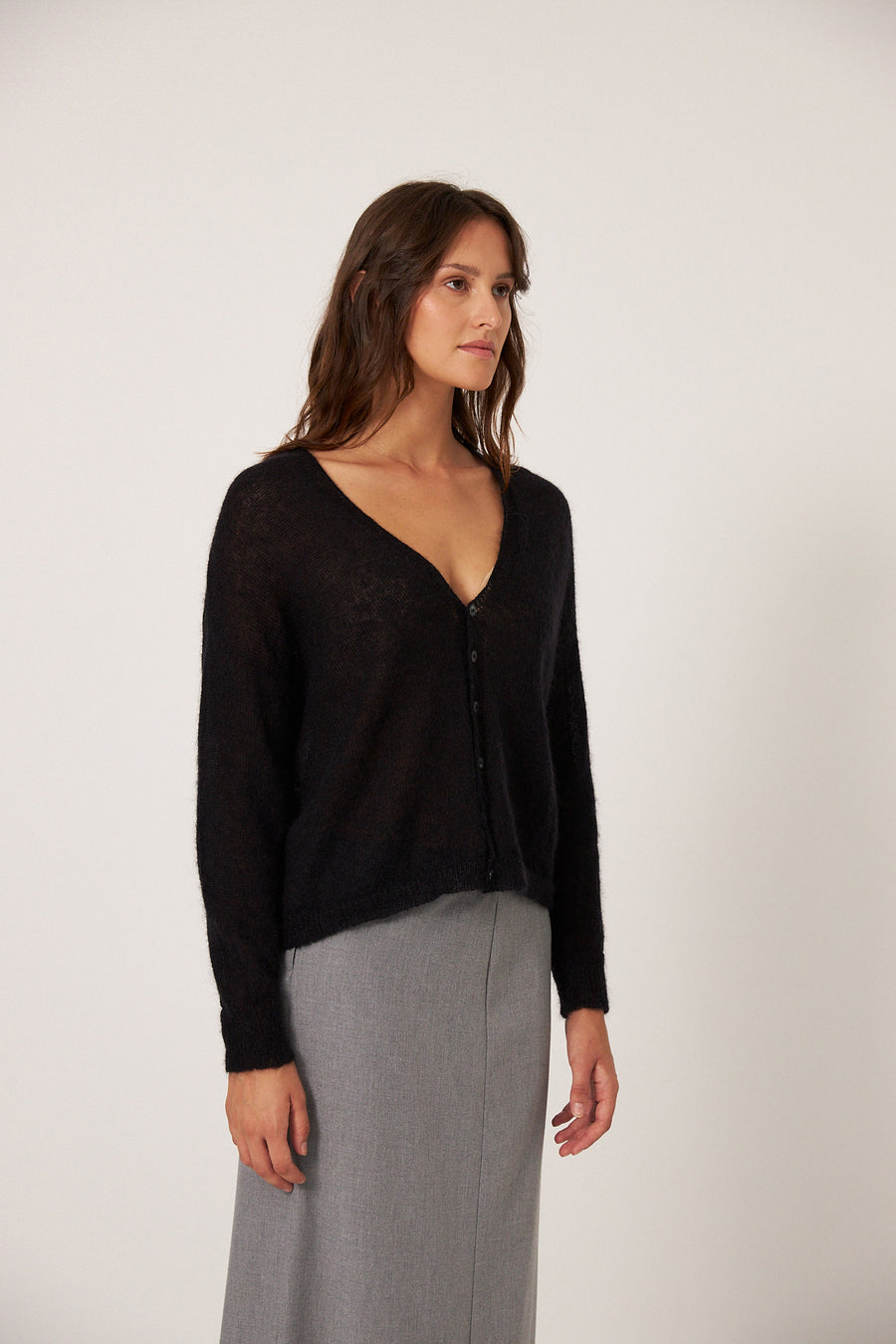 Mist Cardigan - Black