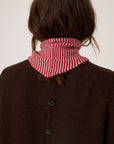 Daisy Scarf - Cherry Stripe