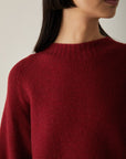 Poet Knit - Dark Cherry